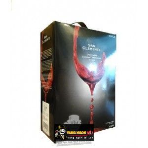 Vang Bịch Chile SAN CLEMENTE 3 LÍT