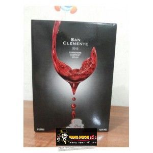 Vang Bịch Chile SAN CLEMENTE 3 LÍT bn1