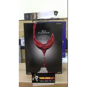 Vang Bịch Chile SAN CLEMENTE 3 LÍT bn2