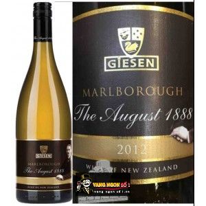 Vang New Zealand GIESEN Marlborough The August 1888 bn1