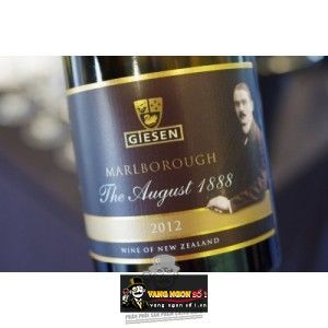 Vang New Zealand GIESEN Marlborough The August 1888 bn4