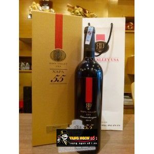 Vang Mỹ NAPA VALLEY 55 SYRAH bn3