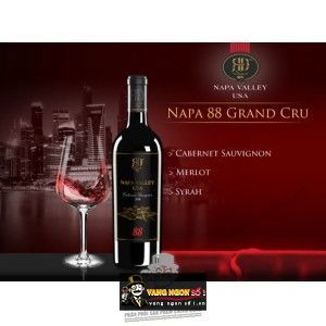 Vang Mỹ NAPA VALLEY 88 SYRAH bn1