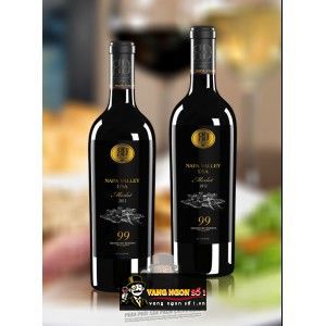 Vang Mỹ NAPA VALLEY 99 MERLOT bn1