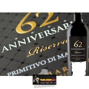 Rượu Vang ý 62 Anniversario bn4