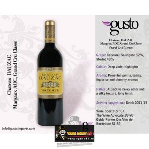 Vang pháp CHATEAU DAUZAC MARGAUX bn3