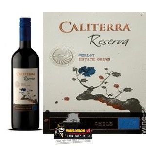 Vang Chile CALITERRA Reserva Merlot bn3