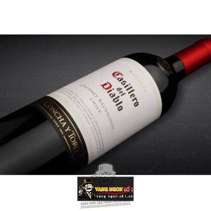 Vang Chile CASILLERO DEL DIABLO Merlot bn1