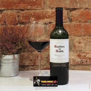 Vang Chile CASILLERO DEL DIABLO Merlot