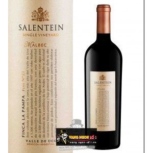 Vang Argentina Salentein Single Vineyard Malbec bn1