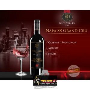 Vang Mỹ NAPA VALLEY 88 Cabernet Sauvignon bn1