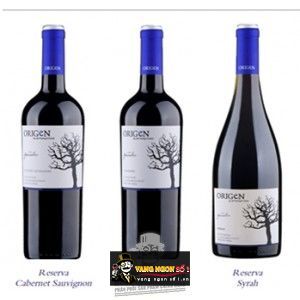 Vang Chile Origen Reserva Cabernet Sauvignon bn1