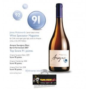 Vang Chile Amayna Sauvignon Blanc bn3