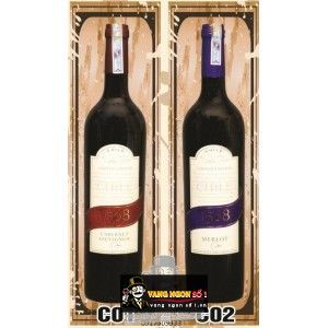 Vang Chile 1568 Cabernet Sauvignon bn1