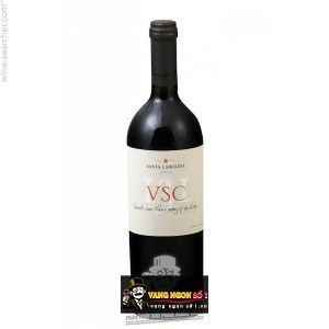 Vang Chile Santa Carolina VSC
