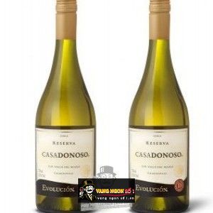 Vang Chile Casadonoso Evolucion Reserva Chardonnay bn1
