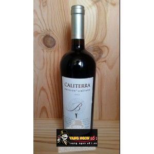 Vang Chile CALITERRA Edicion Limitada B bn3