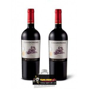 Vang Chile CASADONOSO BICENTENARIO Gran Reserva Cabernet Sauvignon bn2
