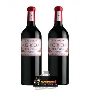 Vang Chile Santa Carolina Herencia Carmenere