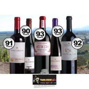 Vang Chile Santa Carolina Herencia Carmenere bn4