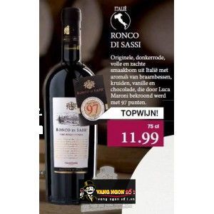 Vang ý RONCO DI SASSI VINO ROSSO bn1