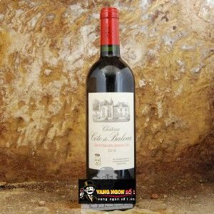 Vang Pháp Chateau Cote De Baleau Saint Emilion bn1