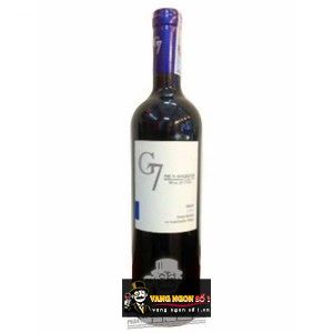 Rượu vang Chile G7 Merlot