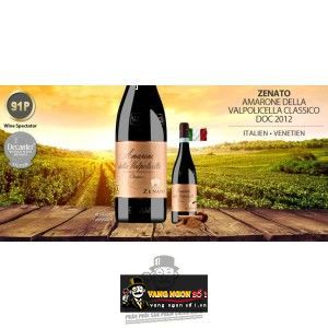 Vang ý ZENATO AMARONE DELLA VALPOLICELLA CLASSICO bn3