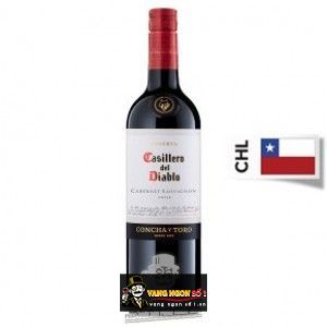 Vang Chile CASILLERO DEL DIABLO Carmenere bn3
