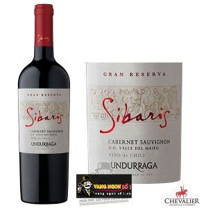 Vang Chile UNDURRAGA SIBARIS Cabernet Sauvignon bn1