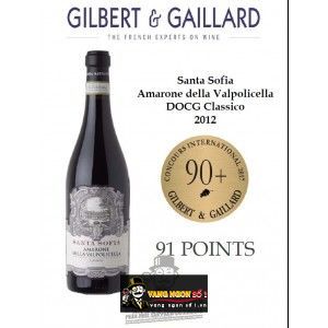 Vang Ý SANTA SOFIA AMARONE DELLA VALPOLICELLA bn2