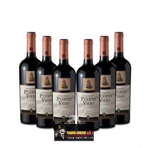 Vang Chile Mác gỗ Puerto Viejo Cabernet Sauvignon bn1