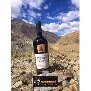 Vang Chile Mác gỗ Puerto Viejo Cabernet Sauvignon bn2