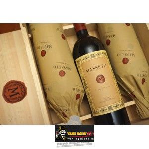 Vang ý MASSETO Merlot bn2