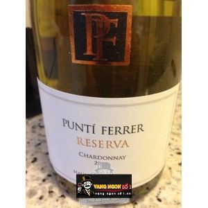 Vang Chile Punti Ferrer Chardonnay bn2