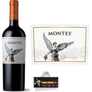 Vang Chile Montes Classic Series Malbec bn1