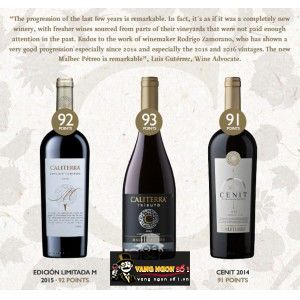 Vang Chile CALITERRA Edicion Limitada M bn1