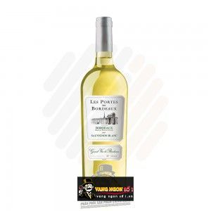 Vang Pháp LES PORTES de BORDEAUX Sauvignon Blanc