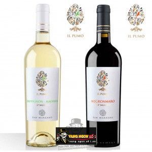 Vang Ý IL Pumo Sauvignon Malvasia bn3