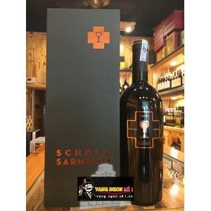 Vang Ý Schola Sarmenti Roccamora Nardo Rosso Negroamaro bn2