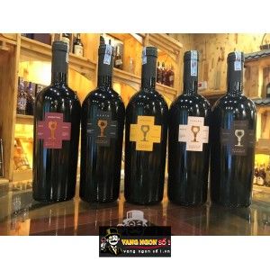 Vang ý NAUNA Primitivo Negroamaro Schola Sarmenti bn2