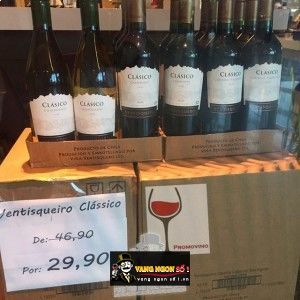 Vang Chile Ventisquero Clasico Cabernet sauvignon bn2
