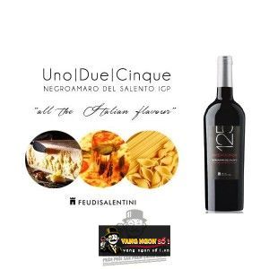 Vang ý 125 Primitivo del Salento 14%vol bn2