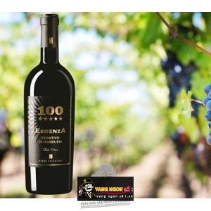 Vang ý 100 ESSENZA Primitivo di Manduria bn1