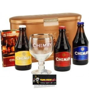 Bộ quà tặng (03 chai chimay 330ml + 01 ly cao cấp)