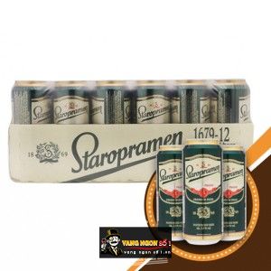 Bia Staropramen lon 500ml bn1