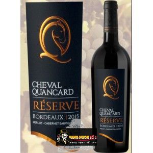 Vang Pháp CHEVAL QUANCARD RESERVE BORDEAUX bn1