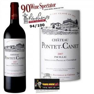 Vang Pháp CHATEAU PONTET CANET PAUILLAC