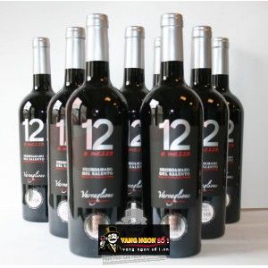 Rượu Vang Ý 12 E MEZZO PRIMITIVO DEL SALENTO