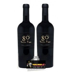 Rượu Vang Ý 80 VECCHICE VIGNE PRIMITIVO DI MANDURIA bn1